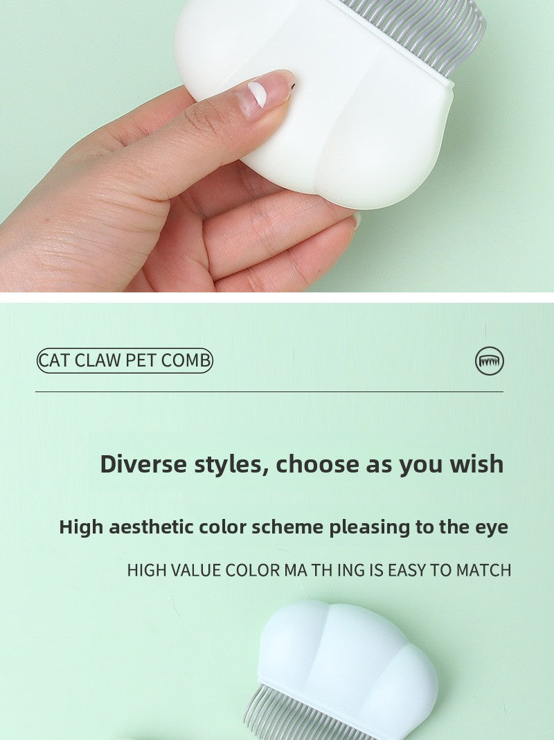 Pet Supplies New Style Shell Comb for Cat Grooming Massage