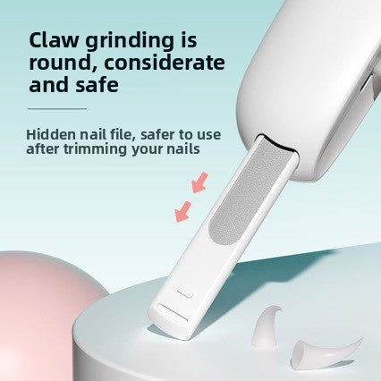 New Adjustable Round Hole Cat & Rabbit Pet Nail Clippers for Small Blind Pets