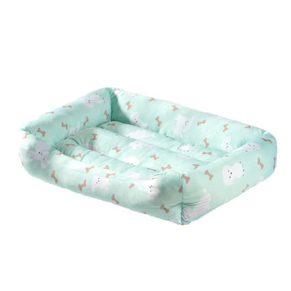 Cooling Ice Silk Pet Nest Mat Summer Sleep Pad for Cats Dogs