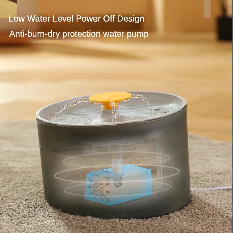 Cat automatic water dispenser Silent circulation Filter Water feeder Dog water dispenser