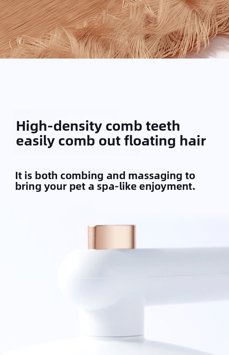 Gentle Needle Comb for Cats and Dogs Premium Pet Hair Brush to Remove Loose Hair and Reduce Shedding Detangling Comb for Pet Grooming at Home