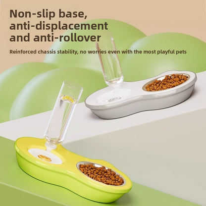 Automatic Drinking Stainless Steel Pet Bowl Double Set for Cats and Dogs
