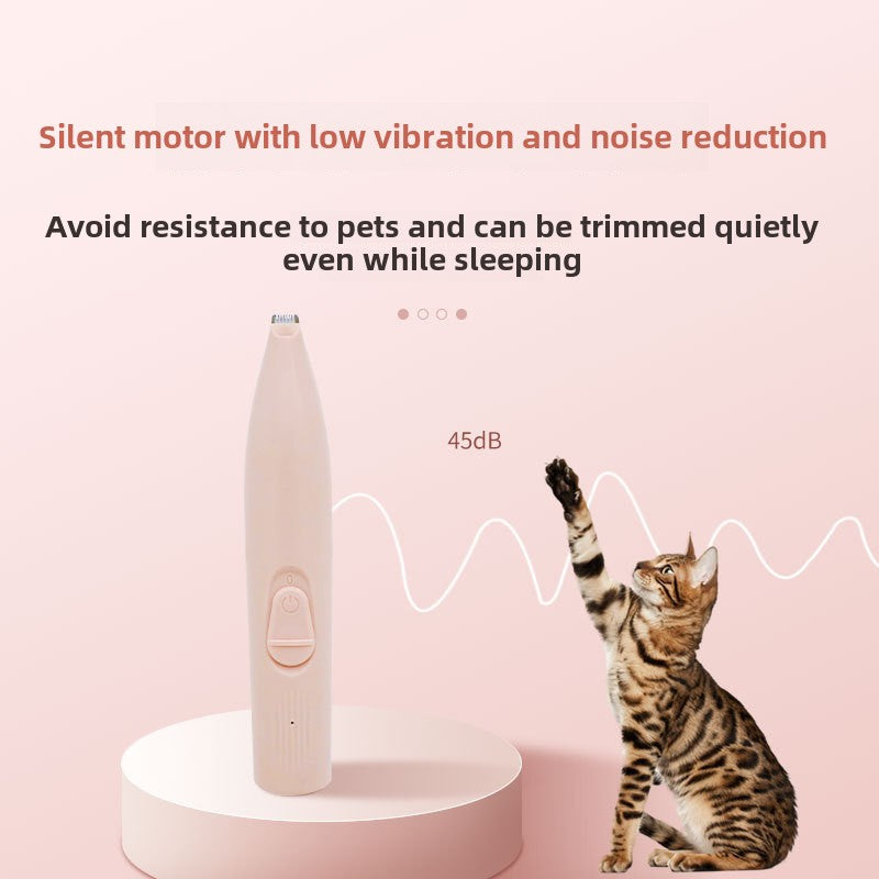 Pet Foot Hair Trimmer for Cats and Dogs