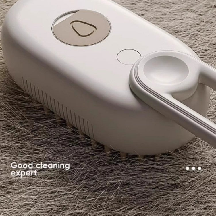 Professional Pet Grooming Spray Massage Comb for Cats and Dogs Bath Free Cleaning Tool with Steam Function to Remove Loose Hair and Undercoat