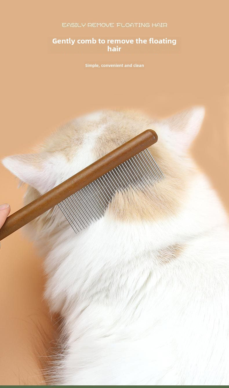 Stainless Steel Flea Comb for Pet Cats and Dogs