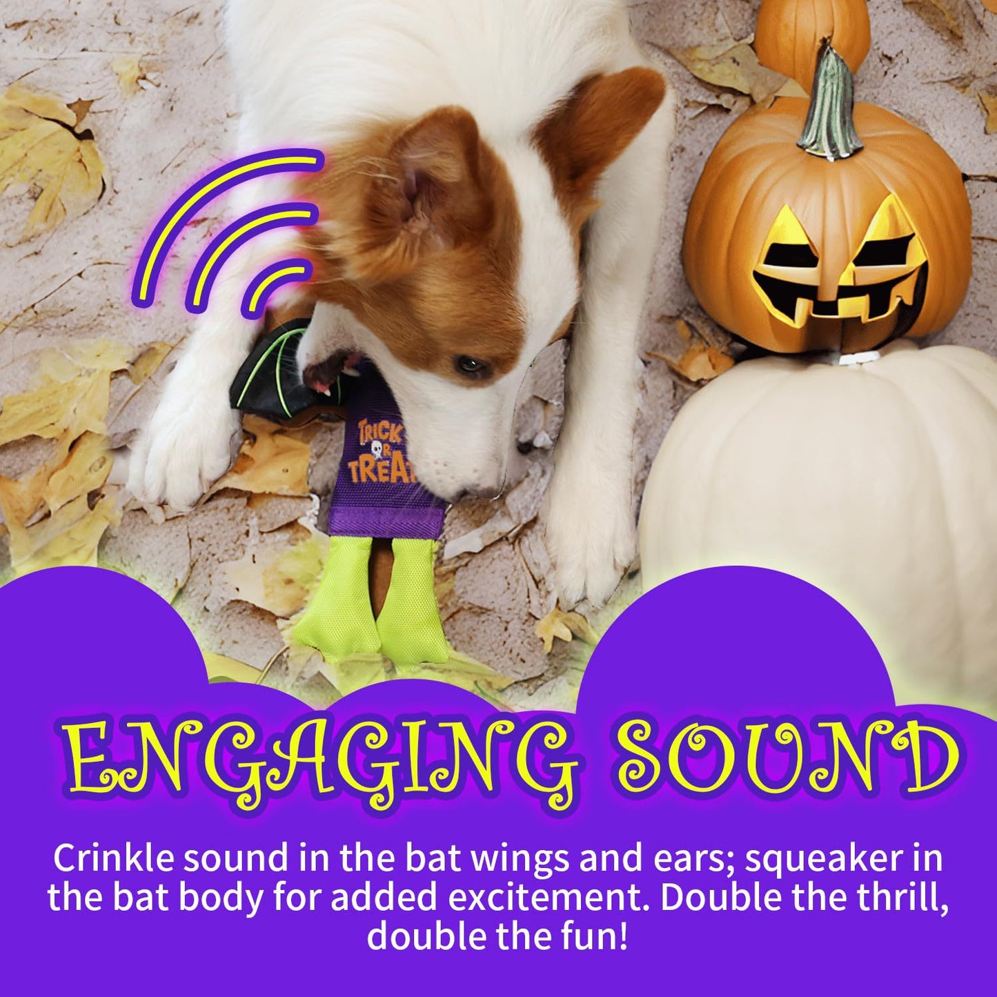 Halloween Pet Toy Collection Dog Chew Cat Stick Mat