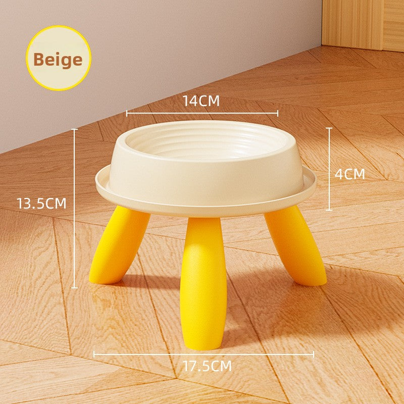 Elevated Pet Bowl for Cats and Dogs High Stand Design Protects Neck Prevents Spill and Slip Durable Anti Vomiting Feeding Bowl for Small Medium Large Pets