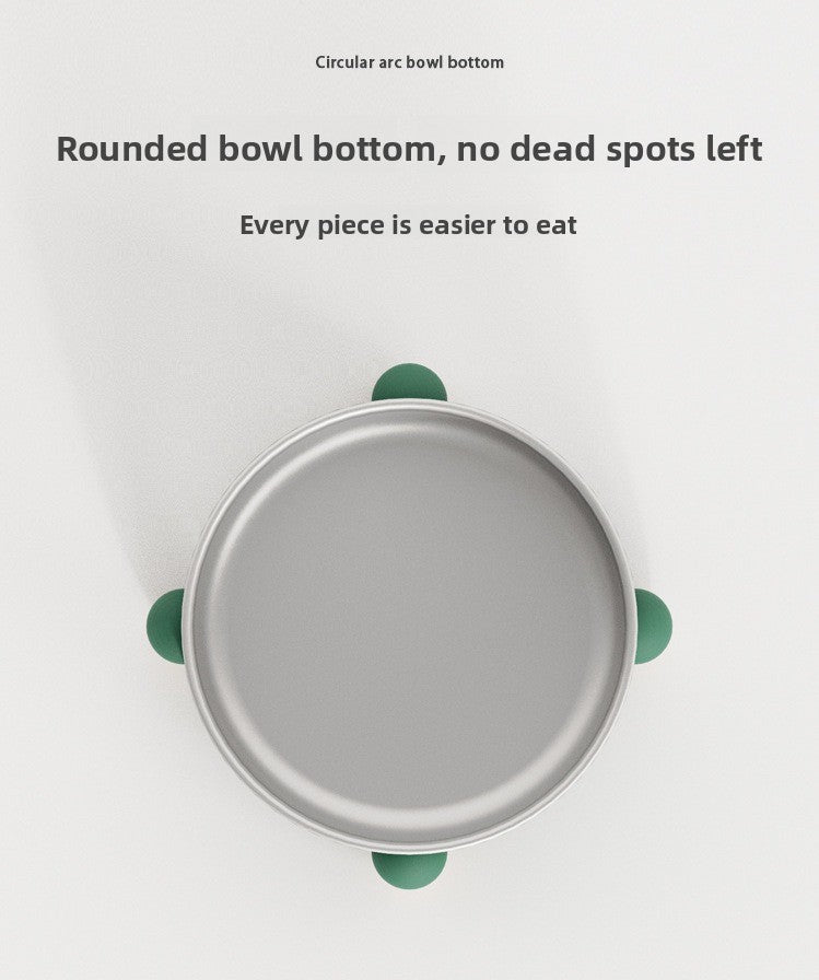 High Feet Stainless Steel Dog Cat Bowl Anti Slip Tip with Neck Protection