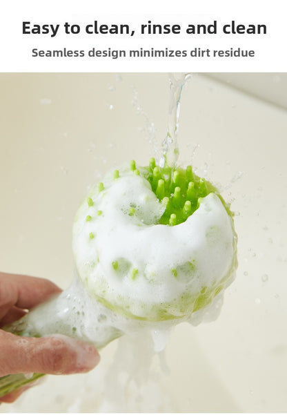 Silicone Pet Dog and Cat Bath Massage Brush Supplies