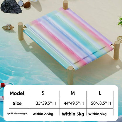 AllSeason Universal Cat Bed Removable Washable Summer Cool Nest for Pets