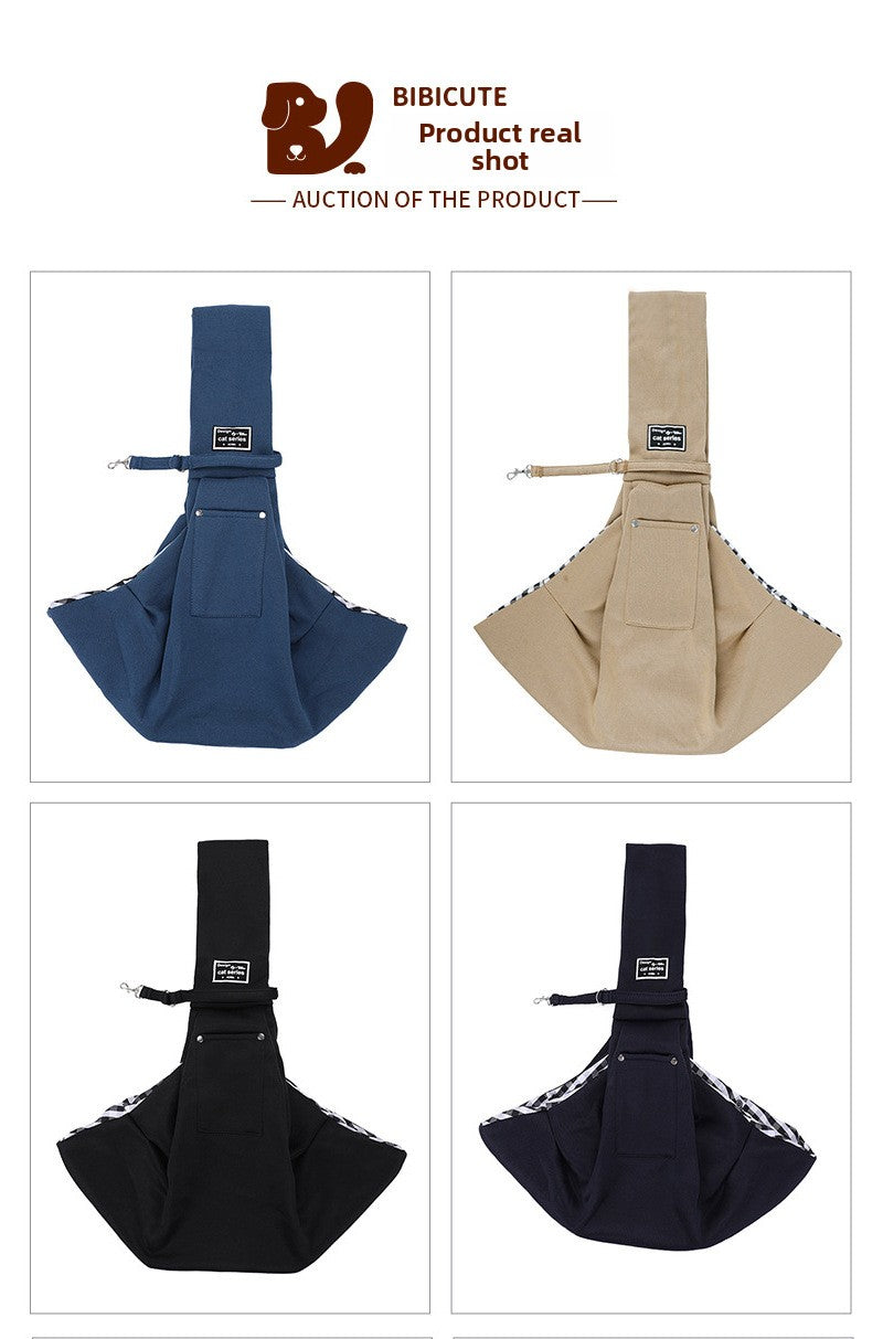 Pet Crossbody Bag Cat and Dog Outing Bag Portable Shoulder Bag New Dog and Cat Travel Bag