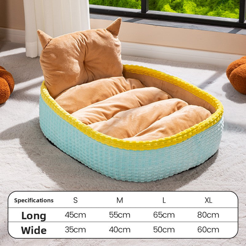 AllSeason Japanese Rattan Cat Bed Internet Famous Summer Mat ExtraLarge Scratch Board