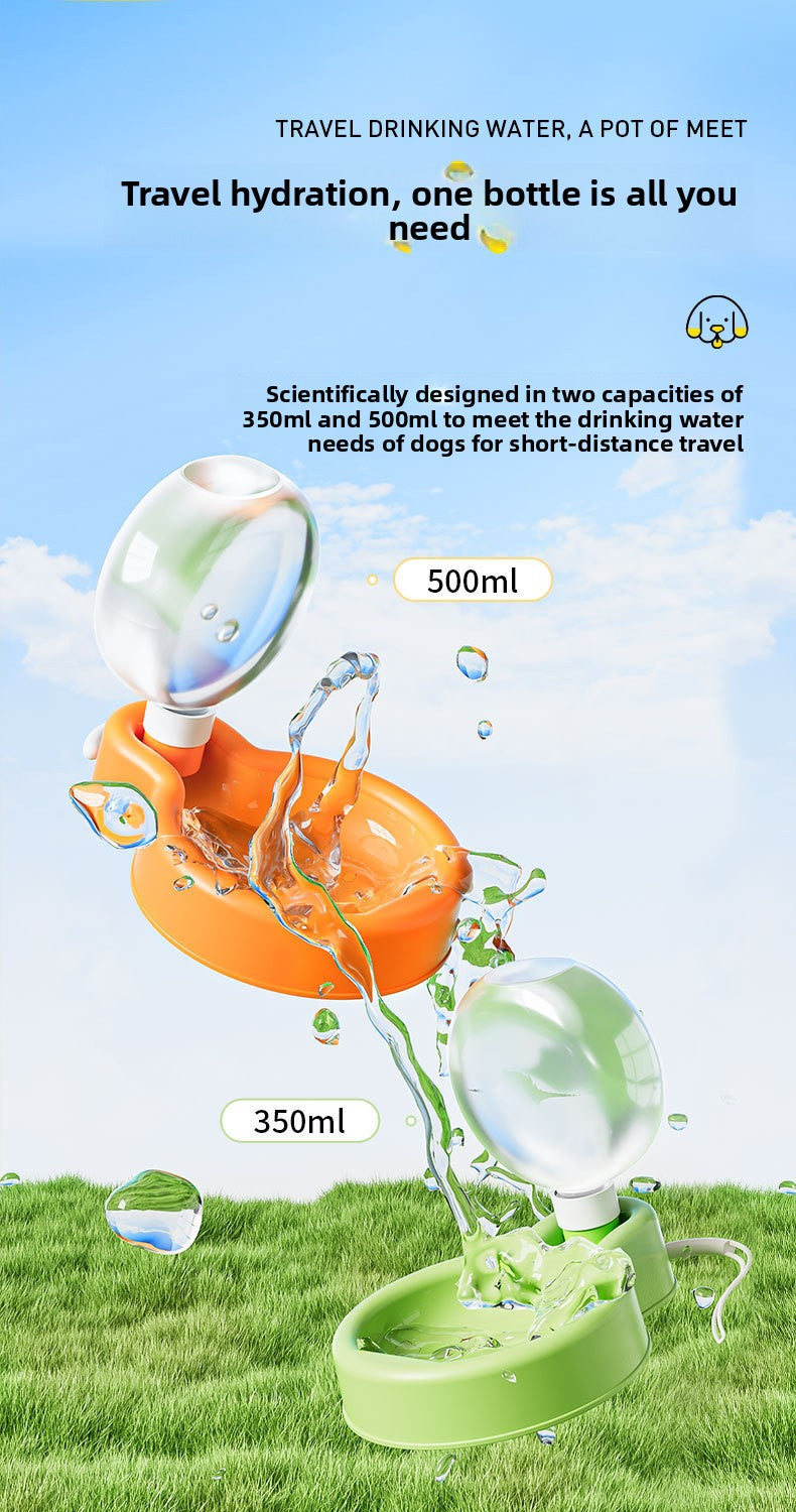 Dog Outdoor Water Cup Foldable Portable Travel Cup Water Dispenser Cat Dog Walking Puppy Drinking Cup Large Capacity