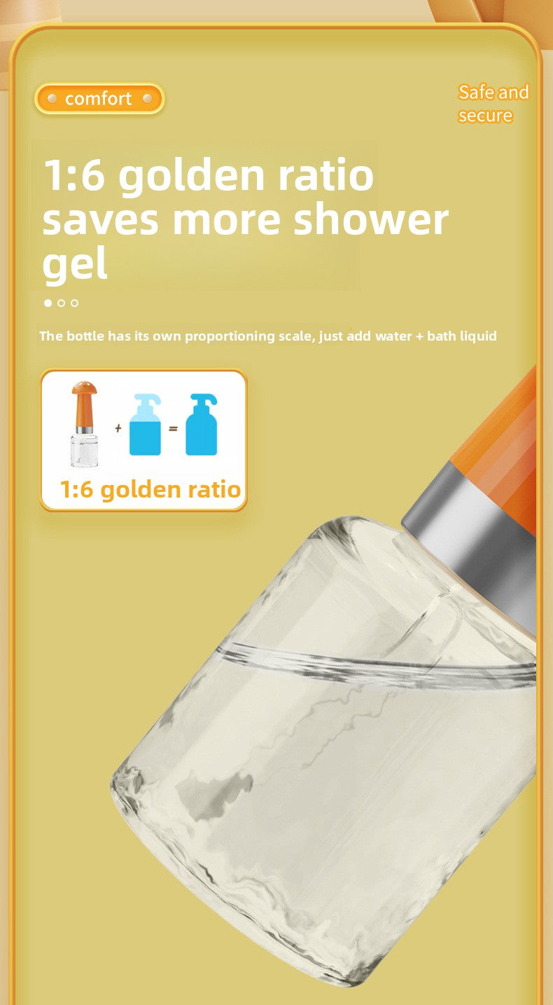 Automatic Pet Bubble Bath Machine One Click Foam Shower Gel Dispenser for Dogs Cats Gentle Cleaning and Fun Bath Time