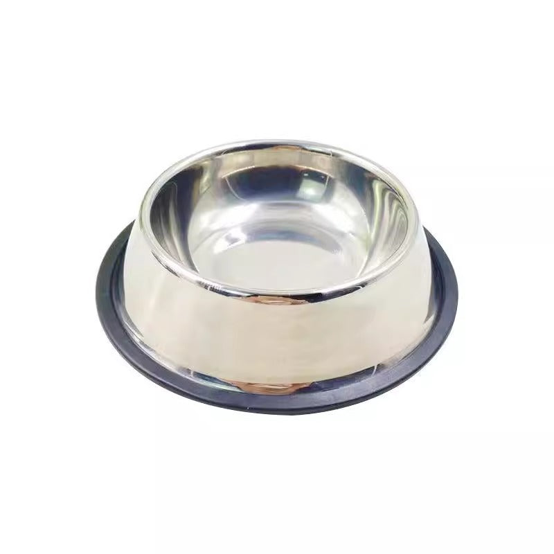Stainless Steel Anti-Spill Dog Food Bowl Extra Large Non-Slip Rice Dish