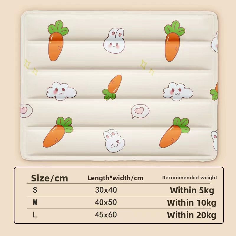 Dog Cat Summer Ice Mat Pet Cooling Sleeping Pad Nest Cooling Artifact