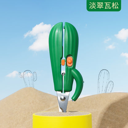 Cactus shape pet clipper cat and dog nail clippers