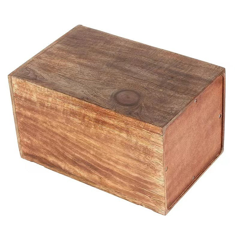 Wooden Memorial Box Pet Small Animal Funeral Supplies Bone Ash Wooden Box Cat Dog Coffin Box Pet Supplies