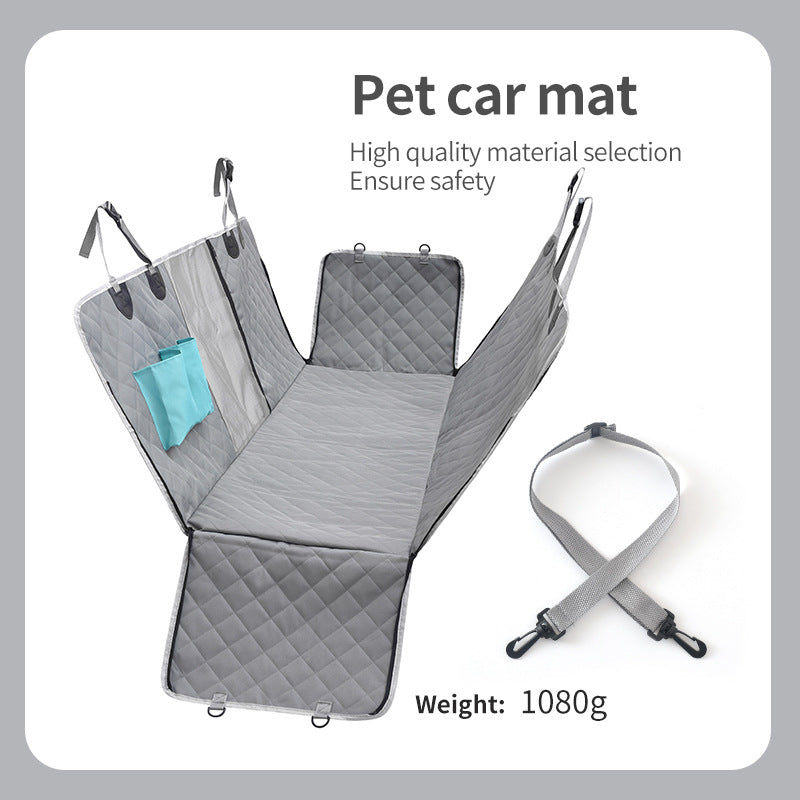 Pet car pad out car bag rear car pad dirt-resistant cat and dog supplies