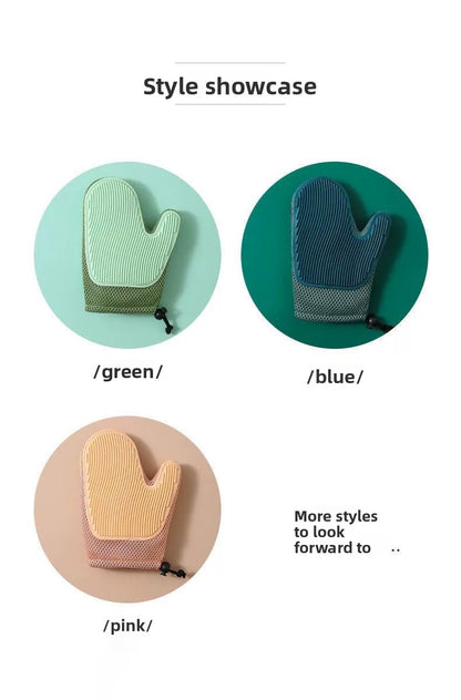 Pet Grooming Gloves Brush Dog Cat Shedding Hair Removal Cleaning Essential Supplies