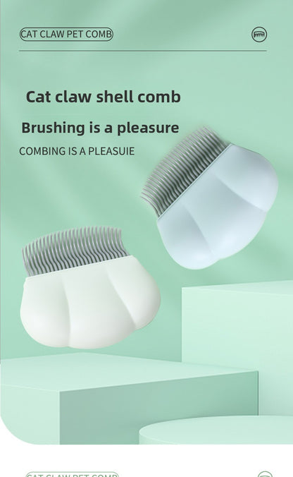 Pet Supplies New Style Shell Comb for Cat Grooming Massage