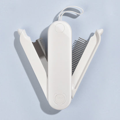 Cat Dog Long Hair Comb Pet Supplies Detangling Remove Floating Hair Cleaning Tool