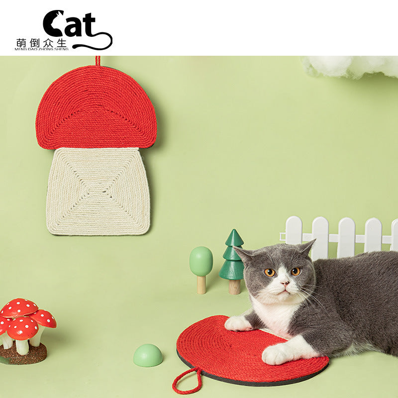 Durable Hanging Cat Scratching Board Pad Multiple Styles Anti Scratch Furniture Protector Interactive Pet Toy for Indoor Cats