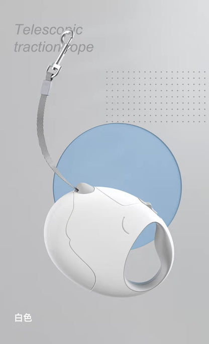 Automatic Retractable EggShape Leash for Effortless Dog Walks
