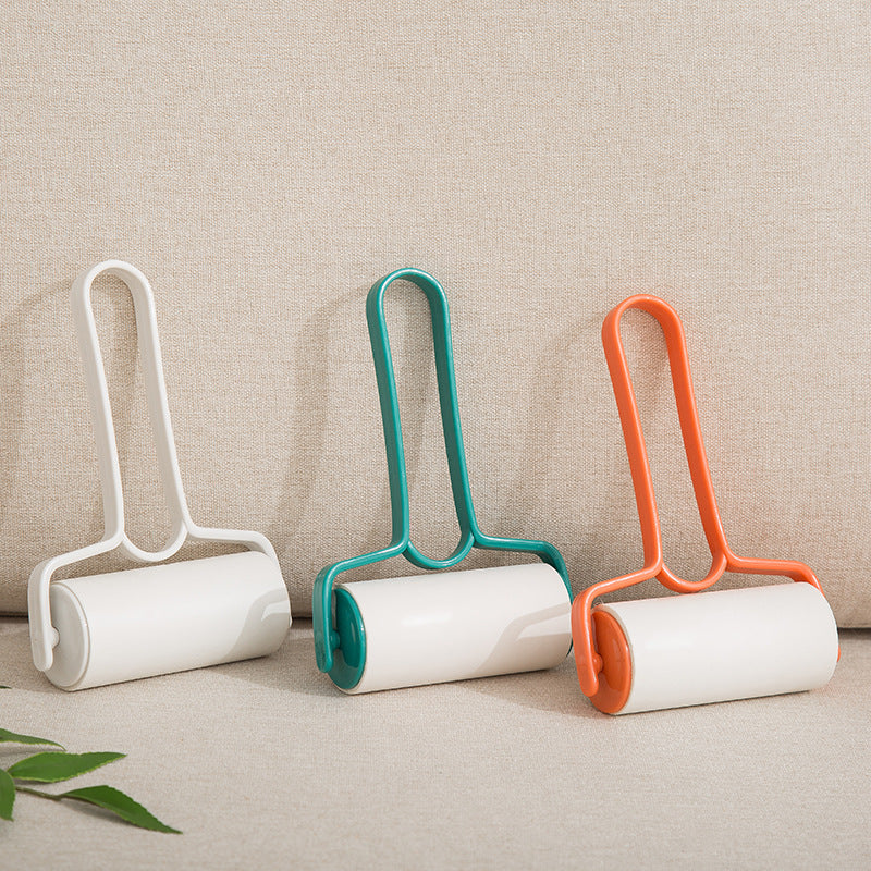 Rouleau anti-peluches pour vêtements et maison, rouleau en papier adhésif déchirable, brosse pour poils d'animaux, rouleau anti-peluches en papier adhésif 