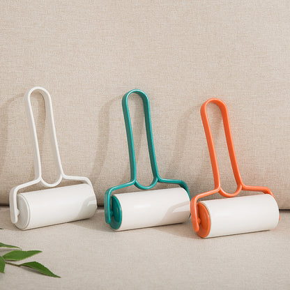 Rouleau anti-peluches pour vêtements et maison, rouleau en papier adhésif déchirable, brosse pour poils d'animaux, rouleau anti-peluches en papier adhésif 