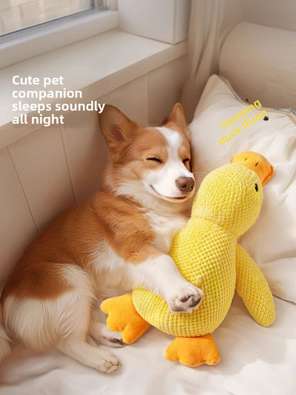 Durable Charging Duck Chew Teething Plush Elephant Pet Donkey Toy