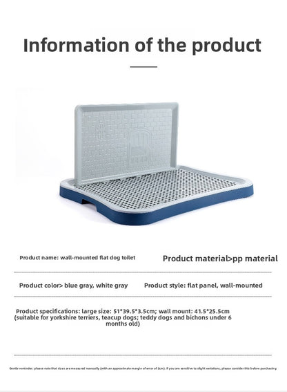 All Size Dog Toilet Combo Extra Large Urinal Litter Tray for Pet Supplies