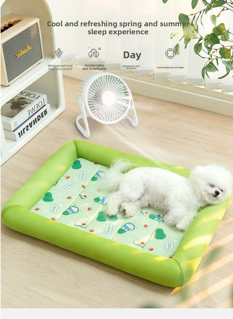 Washable Small Dog Cat Sleeping Pad All Seasons Breathable Cooling Mat