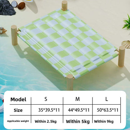 AllSeason Universal Cat Bed Removable Washable Summer Cool Nest for Pets