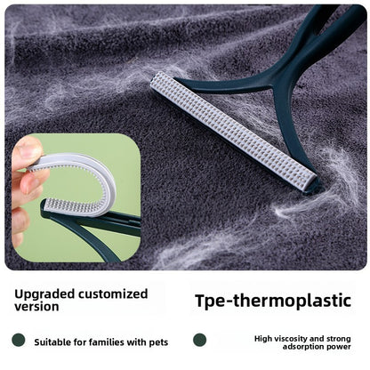 Pet Hair Scraper for Cat Dog Carpet Cleaner Magic Sticky Hair Remover Brush