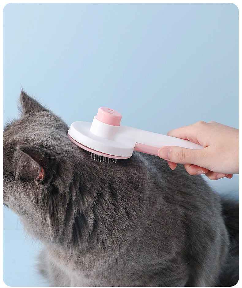 Pet Grooming Brush Massaging Hair Removal Comb for Cats