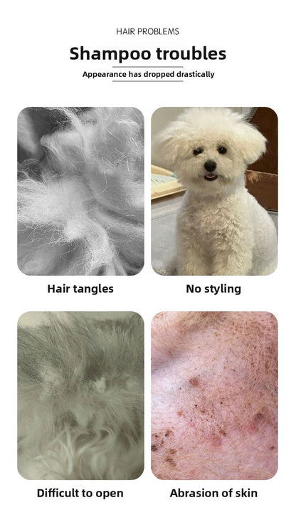 Silicone Pet Dog and Cat Bath Massage Brush Supplies