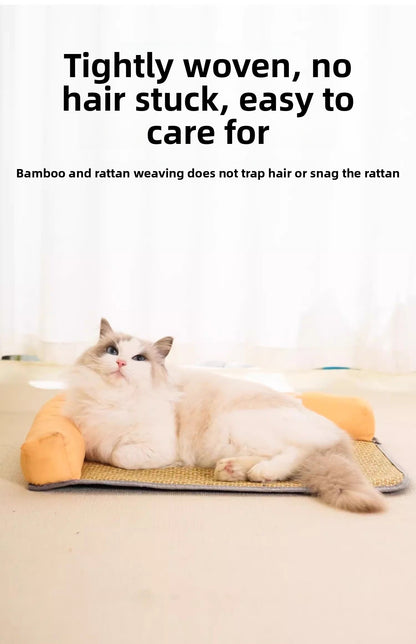 Home Use Pet Cat Dog Summer Cooling Mat Universal Soft Ice Cushion for Neck Safety