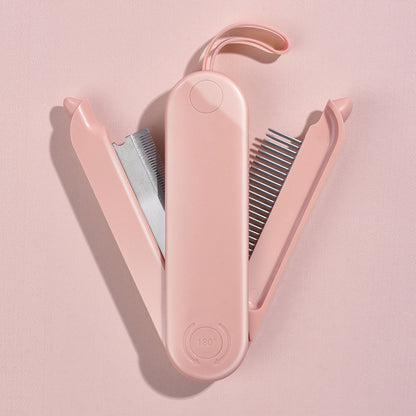 Cat Dog Long Hair Comb Pet Supplies Detangling Remove Floating Hair Cleaning Tool