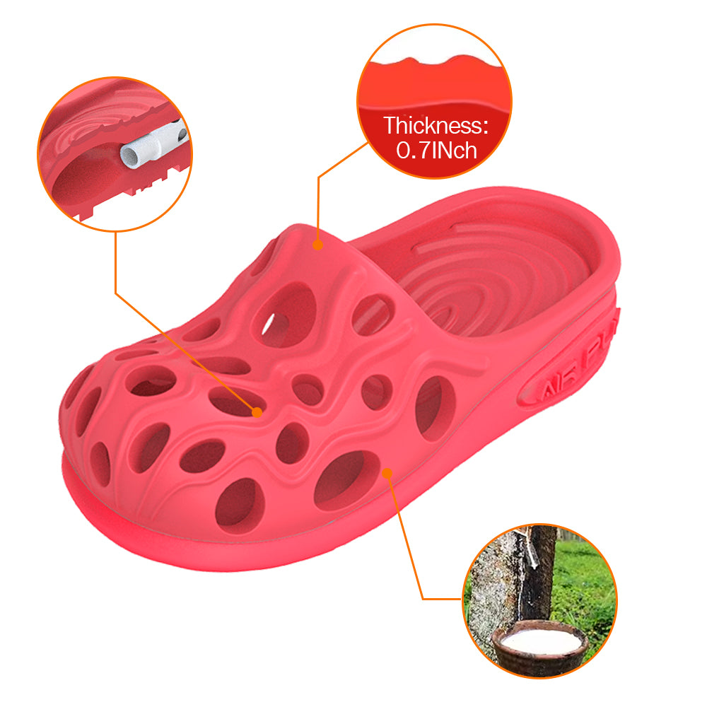 Durable Rubber Dog Chew Toy Slipper Shape for Self Entertainment Teeth Cleaning