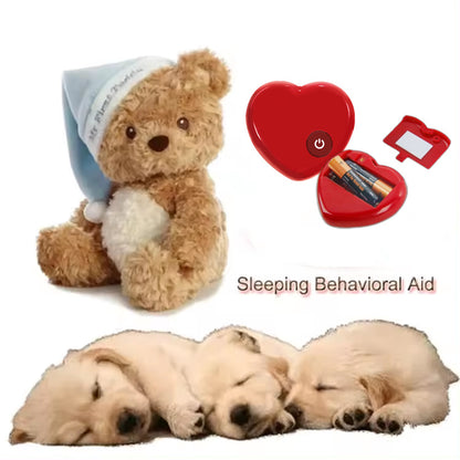 Pet Puppy Heartbeat Simulator for Anti-Anxiety Stress Relief Sound Vibration Sleep Aid Toy