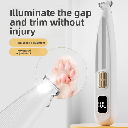 Electric Cat Dog Paw Hair Trimmer Grooming Tool Clipper