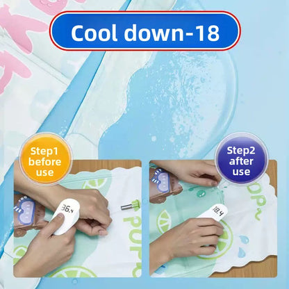 Pet Summer Heat Relief Ice Pillow No Water Needed Physical Cooling Artifact Pad