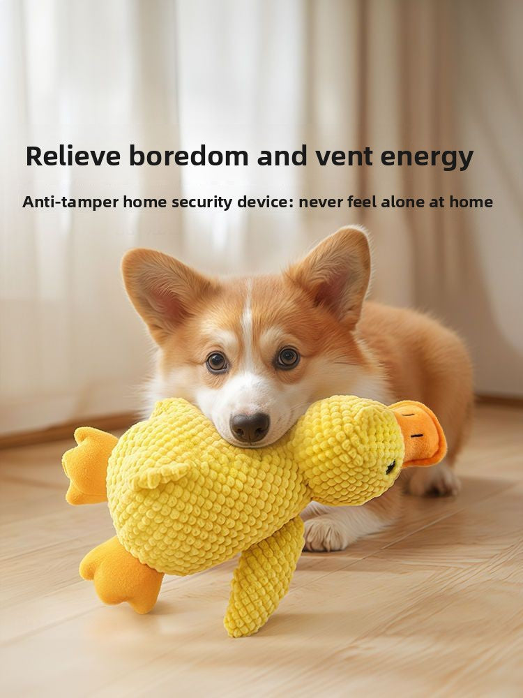 Durable Charging Duck Chew Teething Plush Elephant Pet Donkey Toy