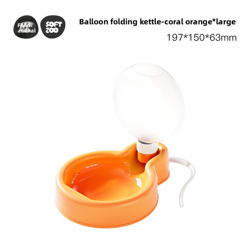 Dog Outdoor Water Cup Foldable Portable Travel Cup Water Dispenser Cat Dog Walking Puppy Drinking Cup Large Capacity