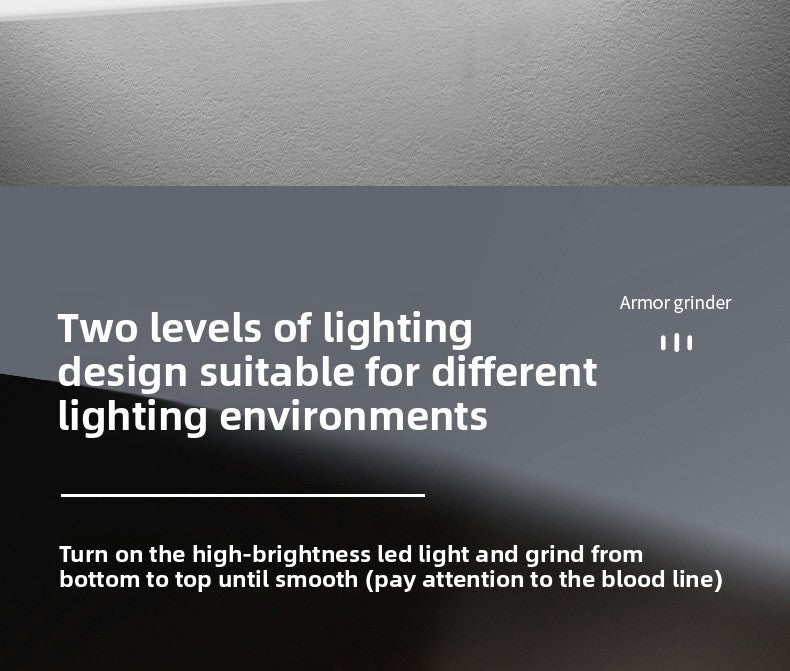 Pet Nail Grinder Clipper with Light for Dogs Cats