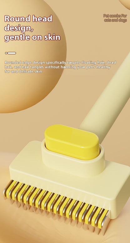 Pet Dematting Thinning Comb for Dogs Cats Removing Loose Hair