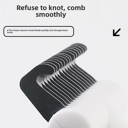 Stainless Steel Thinning Comb for Cat Dog Universal Hair Removal Detangling