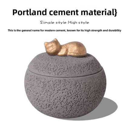 Pet Funeral Urn for Cats Dogs Cremation Memorial Box with Engraving Plate for Ashes Keepsake Aftercare Pet Loss Gift