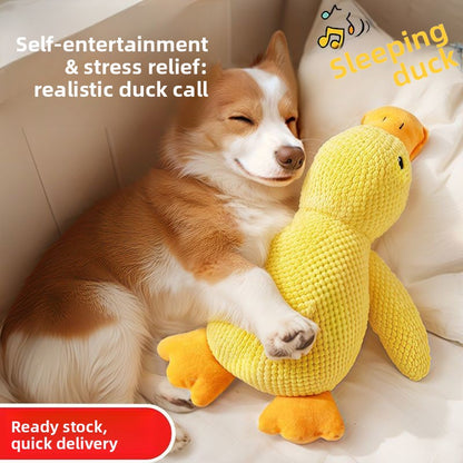 Durable Charging Duck Chew Teething Plush Elephant Pet Donkey Toy
